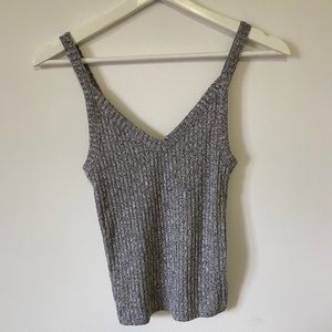 grey speckled tank